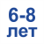 6-8 лет =376.51 Грн.